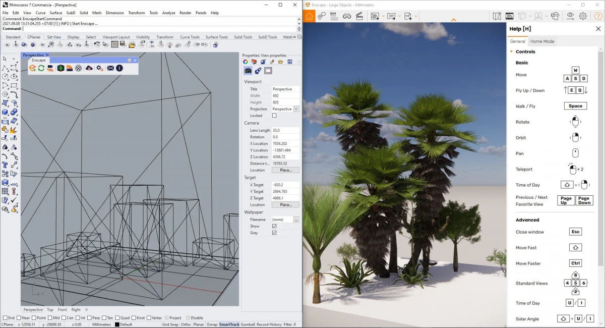 Enscape 3D Plant Model Assets | Revit 3D Plant Models