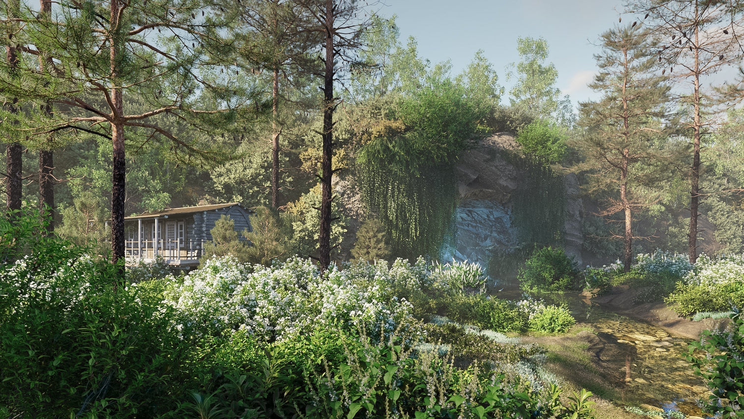 Importing 3D plant model into D5 Render using FBX