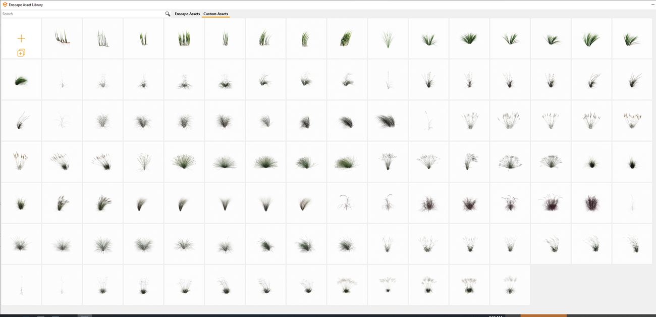 Ease of import into Enscape Asset Library