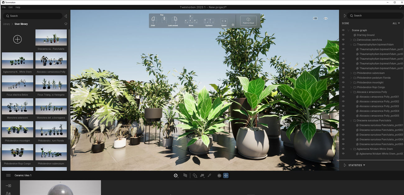 How our plant models look and work in Twinmotion