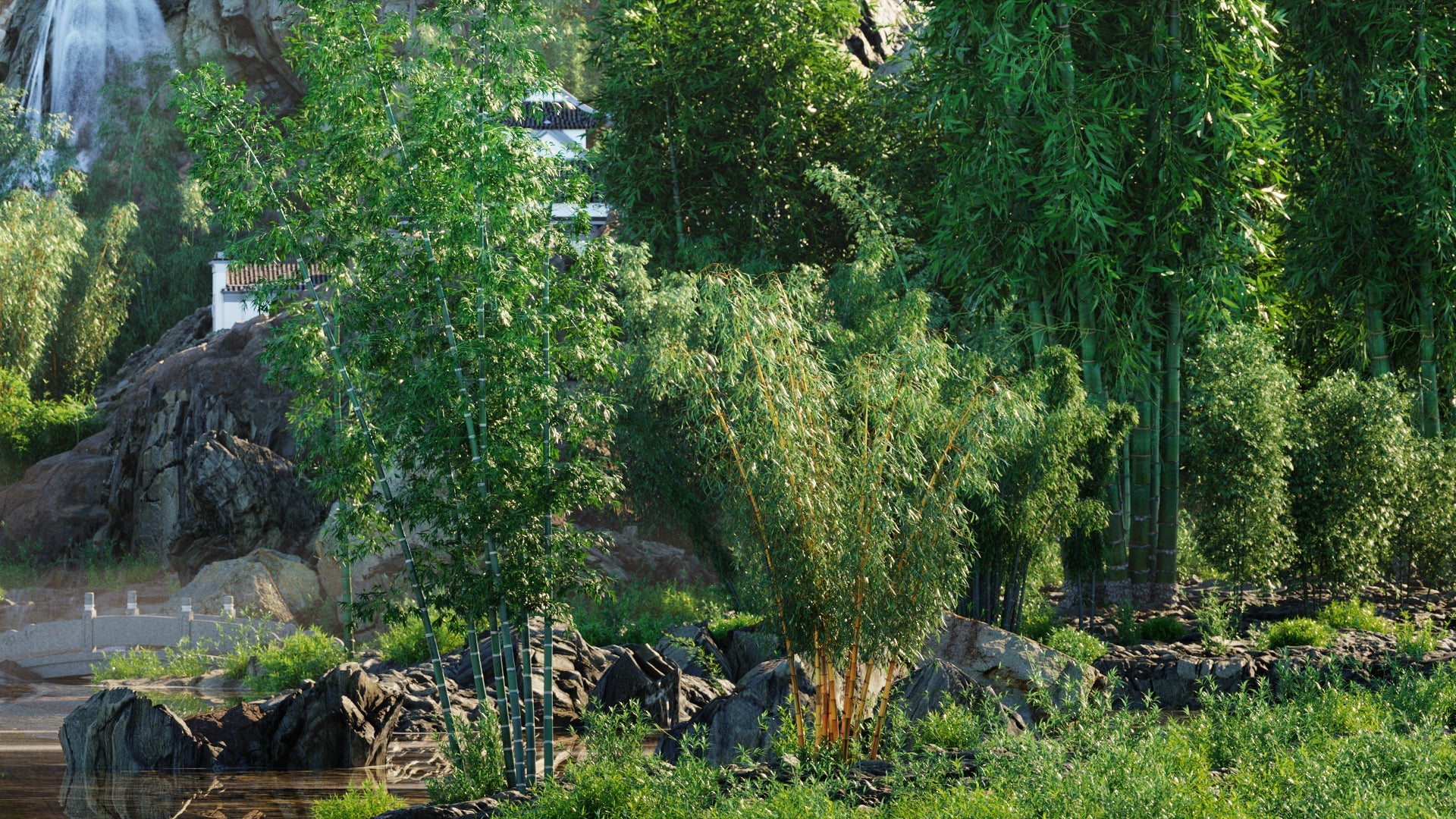 Bundle 51 - Bamboo World (3D Model) GrowFX