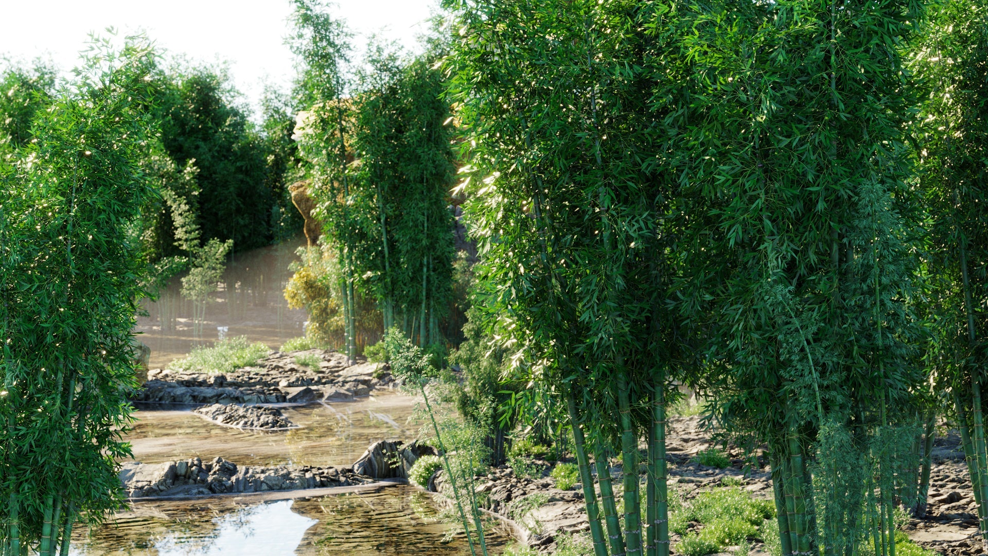 Bundle 51 - Bamboo World (3D Model) GrowFX
