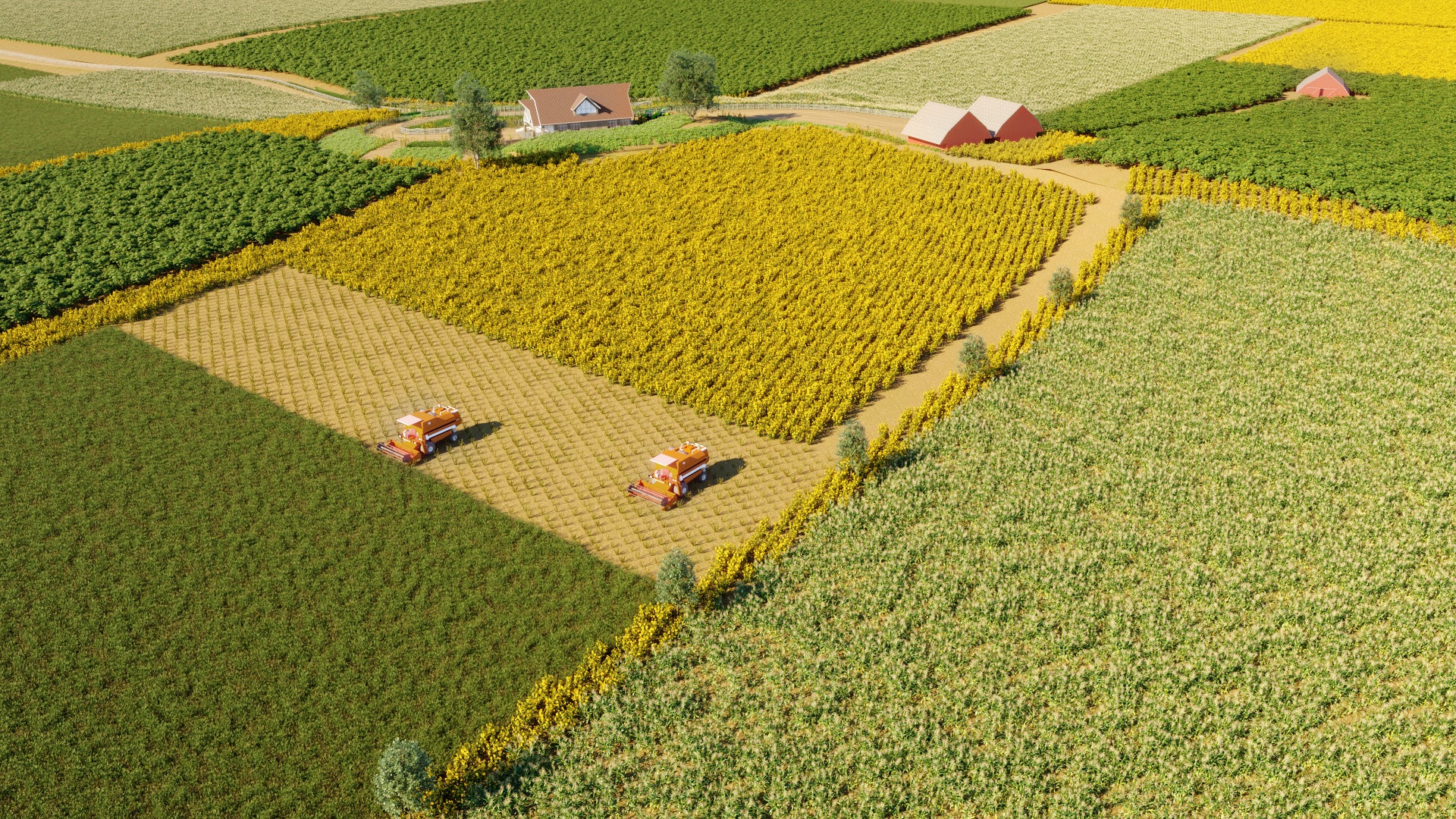 Bundle 54 - Agricultural Plants (3D Model)