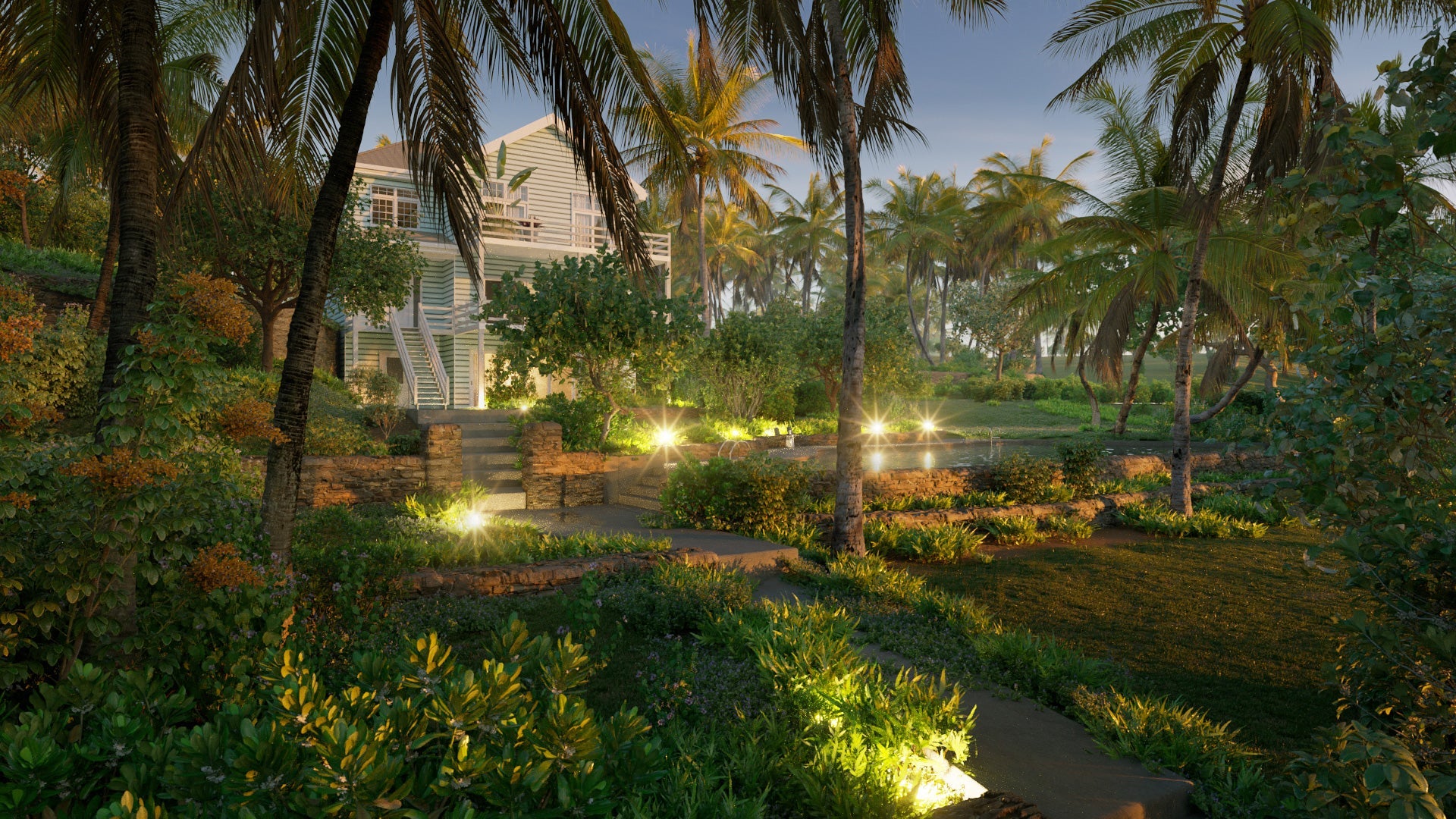 Bundle 56 - Hawaiian Plants (3D Model) GrowFX