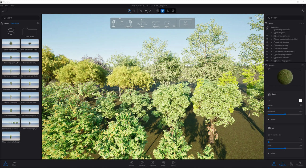 How our plant models look and work in Twinmotion