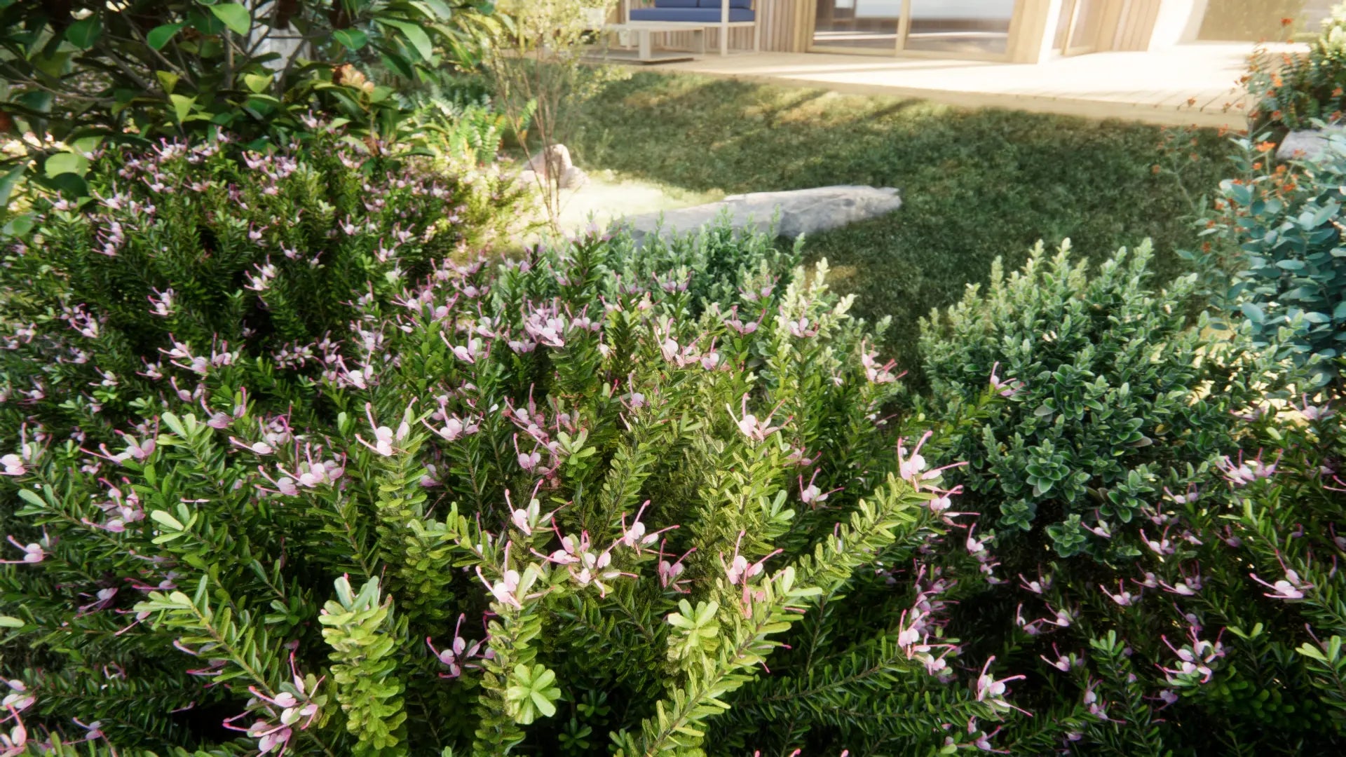 Low Poly Bundle 68 - Australian Home & Garden 05 (3D Model)
