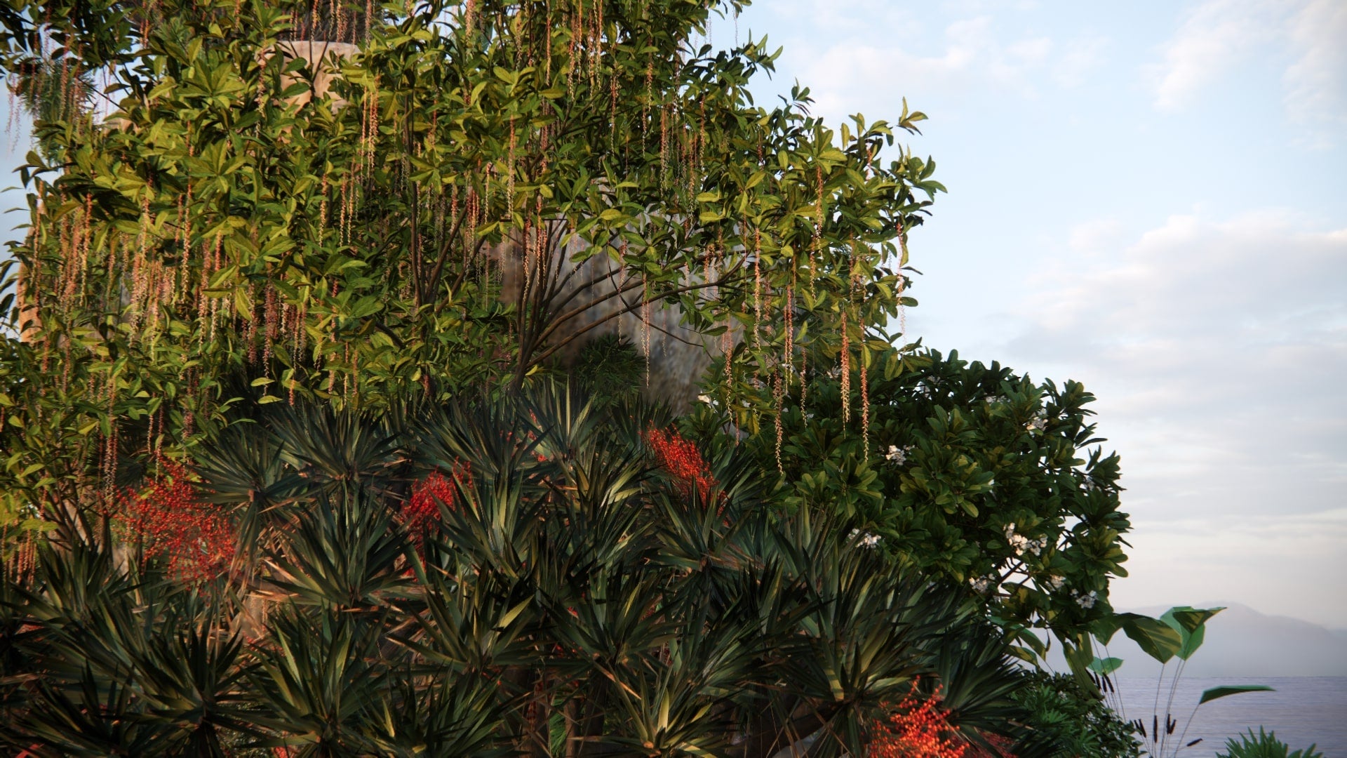 Low Poly Bundle 05 - Tropical Garden Plants (3D Model)