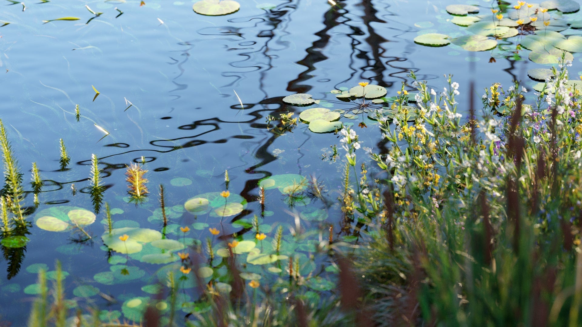 Bundle 46 - Wetland Plants - Thea (3D Model)