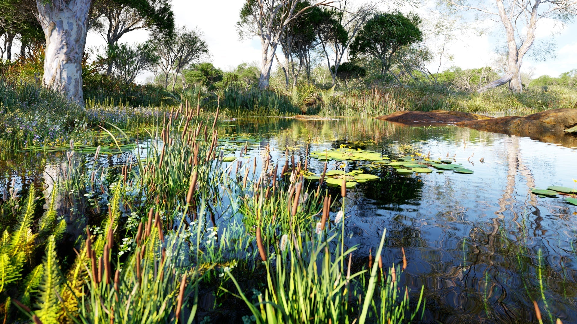 Bundle 46 - Wetland Plants - Thea (3D Model)