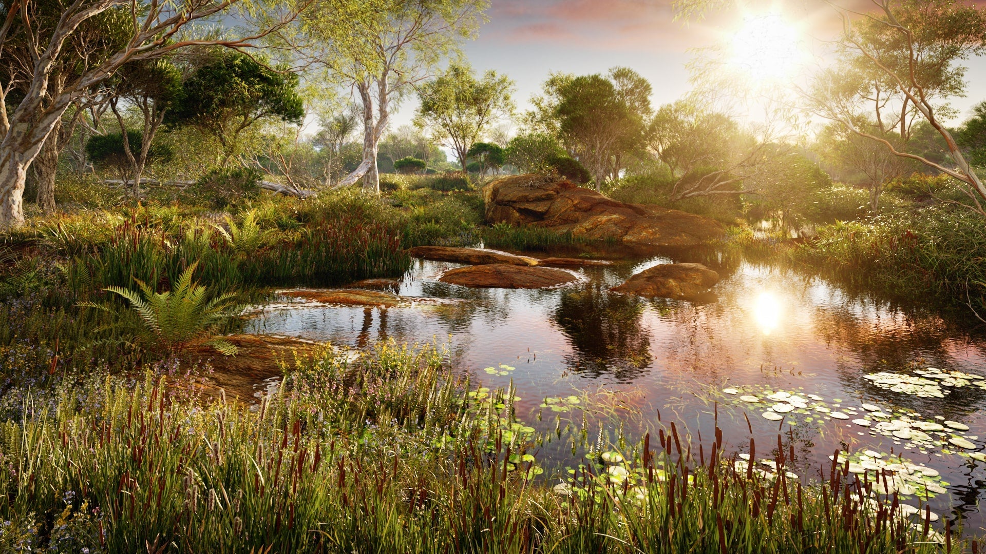 Bundle 46 - Wetland Plants - Thea (3D Model)